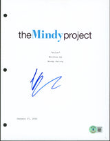 Ike Barinholtz Authentic Signed The Mindy Project Script Cover BAS #BF24142