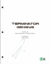 Jai Courtney Authentic Signed Terminator Genisys Script Cover BAS #BF24152