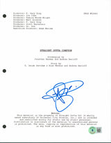 Neil Brown Jr. Signed 8.5x11 Straight Outta Compton Script Cover BAS #BF24154