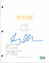 Lenny Abrahamson Room Authentic Signed 8.5x11 Room Script Cover BAS #BF24156