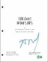 Nat Wolff Authentic Signed The Fault In Our Stars Script Cover BAS #BF24158