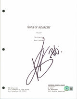 Kim Coates Authentic Signed 8.5x11 Sons Of Anarchy Script Cover BAS #BF24166