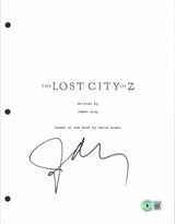 James Gray Authentic Signed 8.5x11 The Lost City Of Z Script Cover BAS #BF24169
