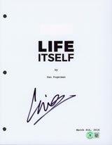 Laia Costa Authentic Signed 8.5x11 Life Itself Script Cover BAS #BF24170