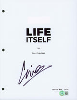 Laia Costa Authentic Signed 8.5x11 Life Itself Script Cover BAS #BF24170