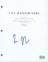 Tom Hooper Authentic Signed 8.5x11 The Danish Girl Script Cover BAS #BF24179