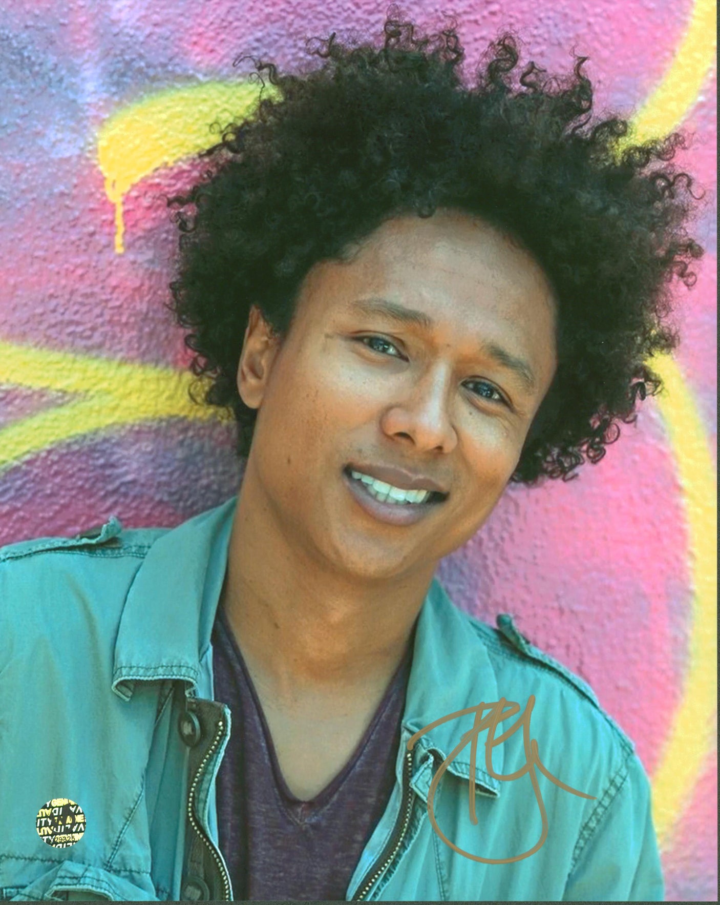 Phillip Jeanmarie Power Rangers Authentic Signed 8x10 Photo Wizard World 1