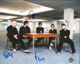 Radiohead (4) Yorke, O'Brien, Greenwood & Selway Signed 8x10 Photo BAS #AB77852