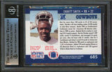 Cowboys Emmitt Smith Authentic Signed 1990 Pro Set #685 Rookie Card BAS Slabbed
