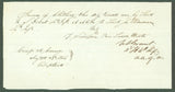 Ulysses S. Grant "4th Infy A.A.G.M." Authentic Signed 4x8 Document BAS #AB77961