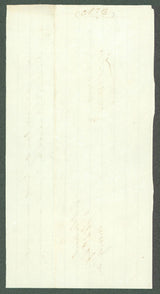 Ulysses S. Grant "4th Infy A.A.G.M." Authentic Signed 4x8 Document BAS #AB77961