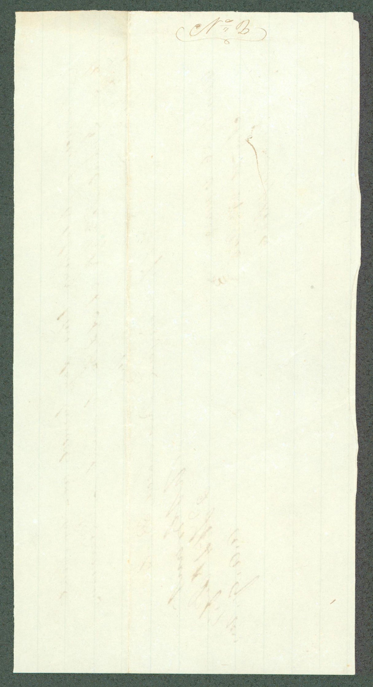 Ulysses S. Grant "4th Infy A.A.G.M." Authentic Signed 4x8 Document BAS #AB77961