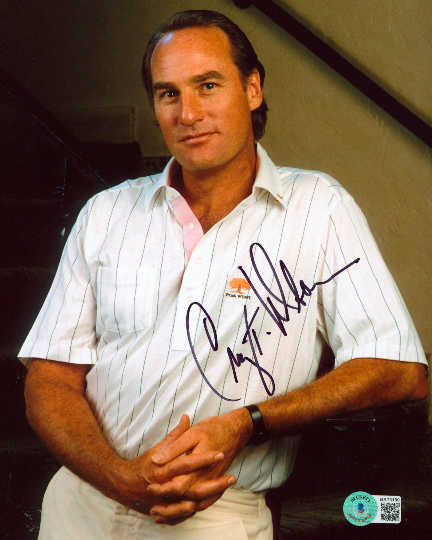 Craig T. Nelson Coach Authentic Signed 8x10 Photo Autographed BAS #BA73190