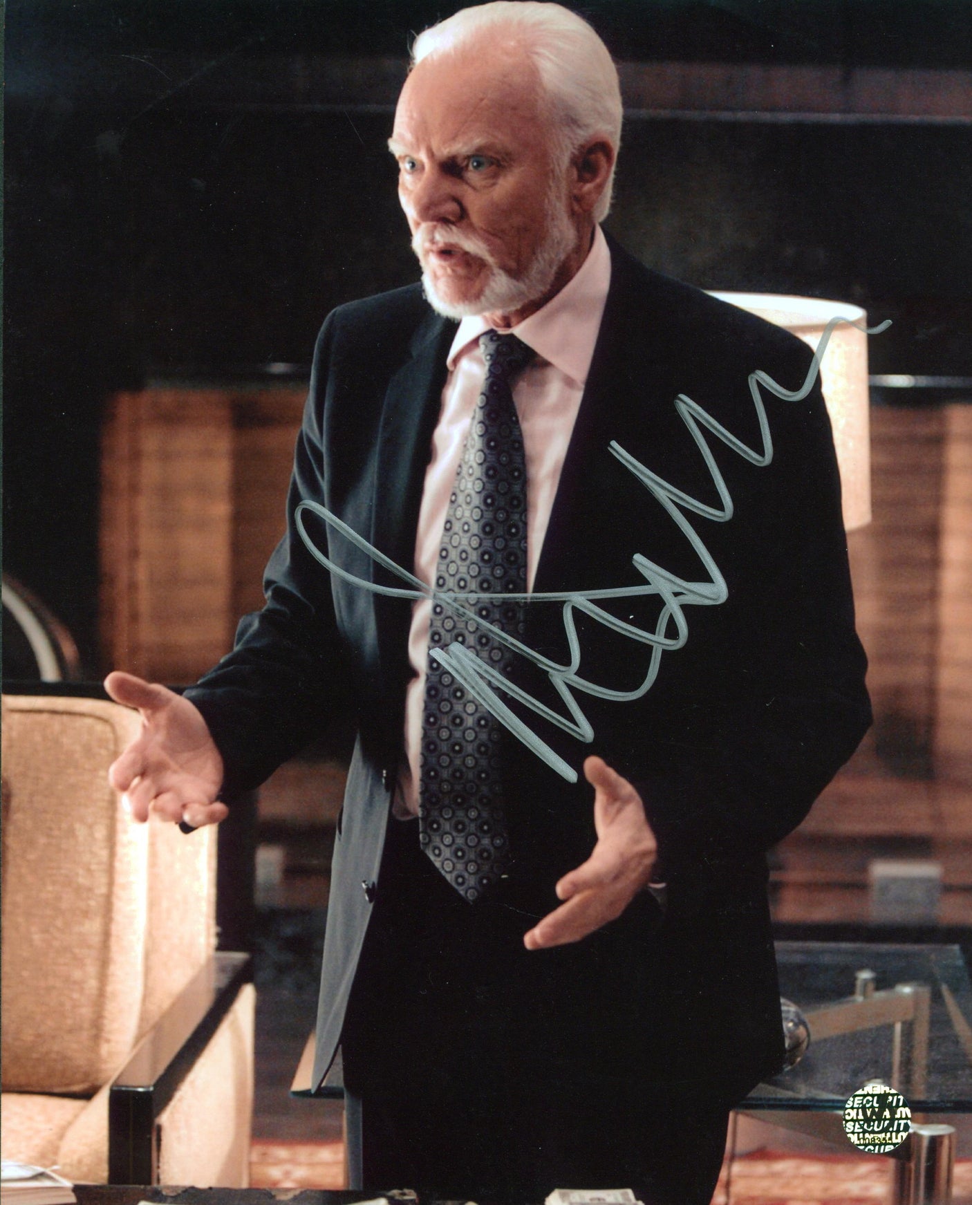 Malcolm McDowell Heroes Authentic Signed 8x10 Photo Autographed Wizard World 1