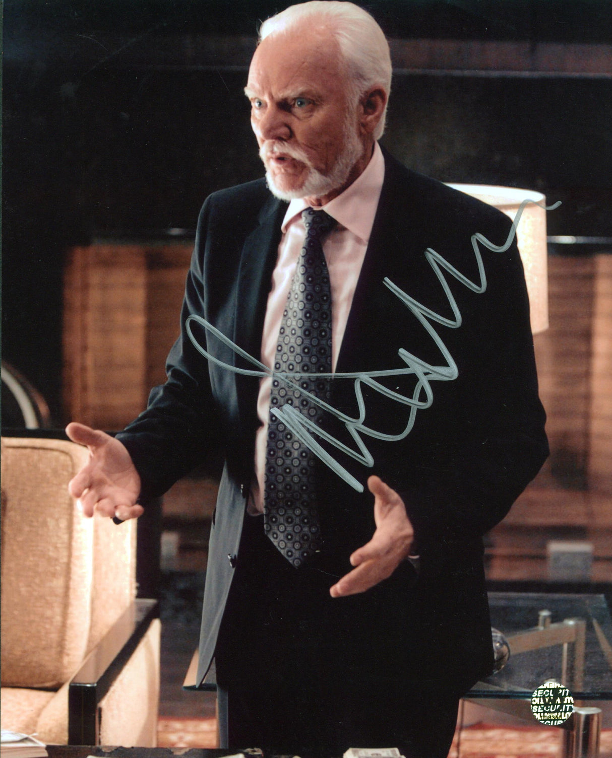 Malcolm McDowell Heroes Authentic Signed 8x10 Photo Autographed Wizard World 1