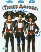Chevy Chase & John Landis Three Amigos! Authentic Signed 8x10 Photo BAS #WZ76790