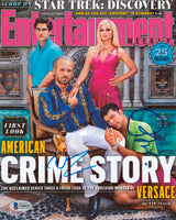 Ricky Martin & Darren Criss American Crime Story Signed 8x10 Photo BAS #Y06022