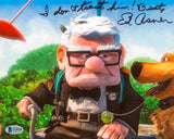 Ed Asner Up "I Don't Trust Him!" Authentic Signed 8x10 Photo BAS #U14478