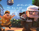 Ed Asner Up "The Kid Is Not Growing On Me!" Signed 8x10 Photo BAS #U14676