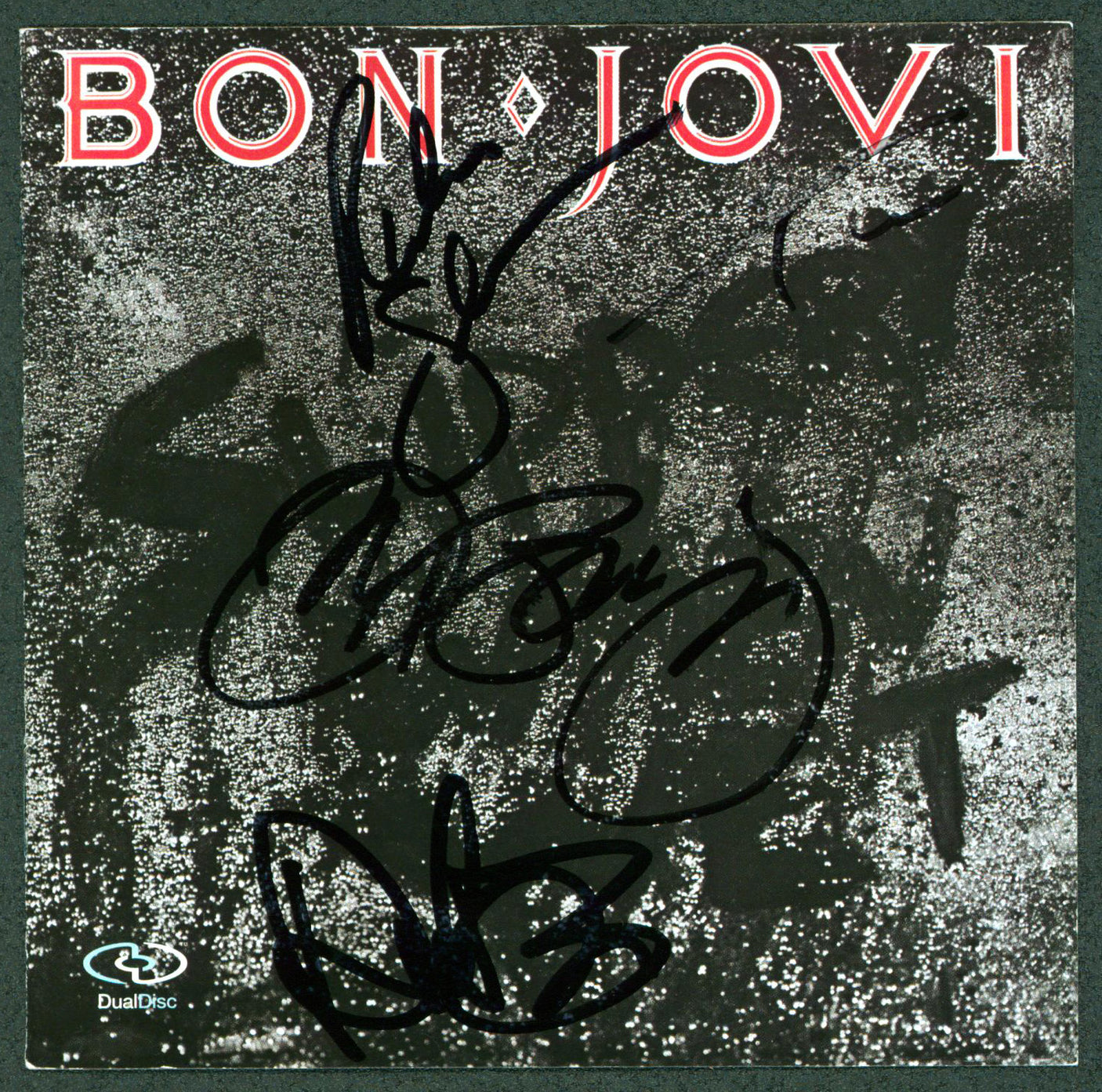 (4) John Bon Jovi, Richie Sambora, Torres & Bryan Signed Cd Cover BAS #AB74189