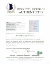 Steve McQueen Signed 8.5x11 1970 Solar Products BOD Contract Signature Page BAS