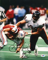 Bears Dan Hampton "HOF 2002" Authentic Signed 11x14 Photo PSA/DNA #U70817