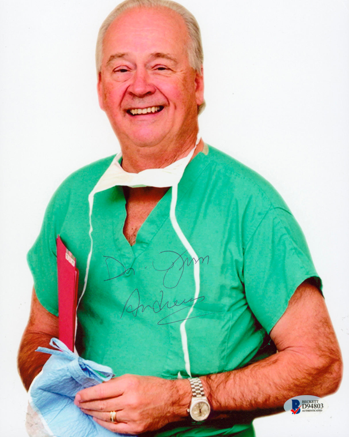 Dr. James Andrews Authentic Signed 8x10 Photo Autographed BAS #D94803