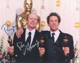 Ron Howard & Brian Grazer Authentic Signed 11x14 Photo Autographed BAS #BJ084564