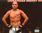 MMA B.J. Penn "Just Scrap!" Authentic Signed 8x10 Photo BAS #BD20773
