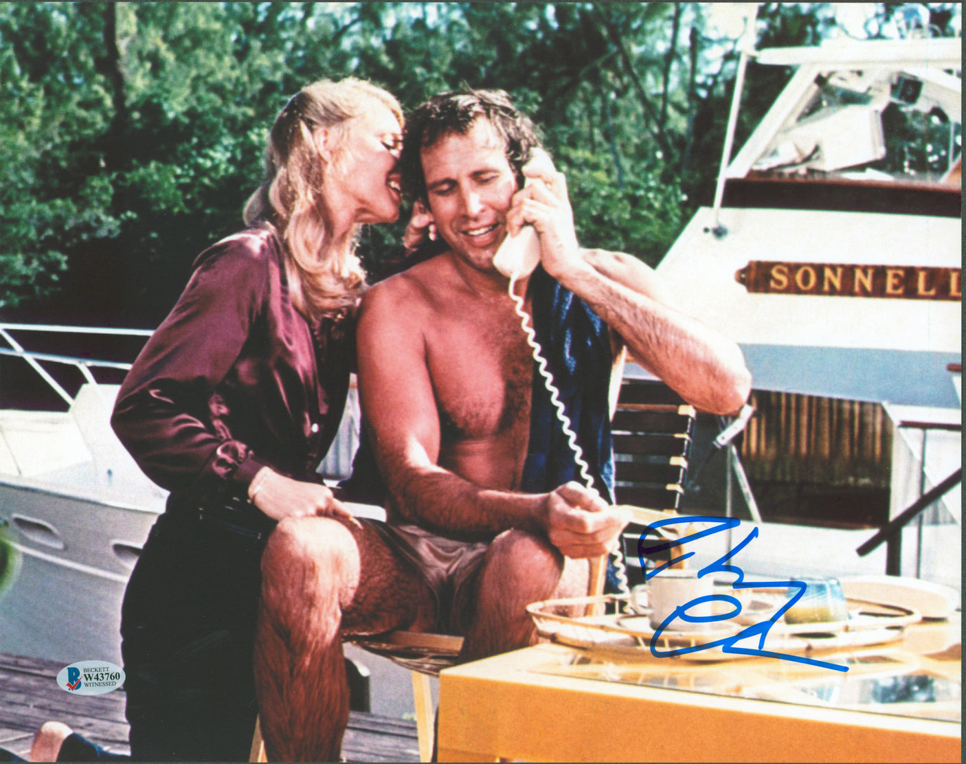 Chevy Chase Caddyshack Authentic Signed 11x14 Photo Autographed BAS #W43760