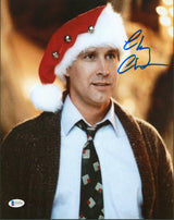 Chevy Chase National Lampoon's Christmas Vacation Signed 11x14 Photo BAS WD27861