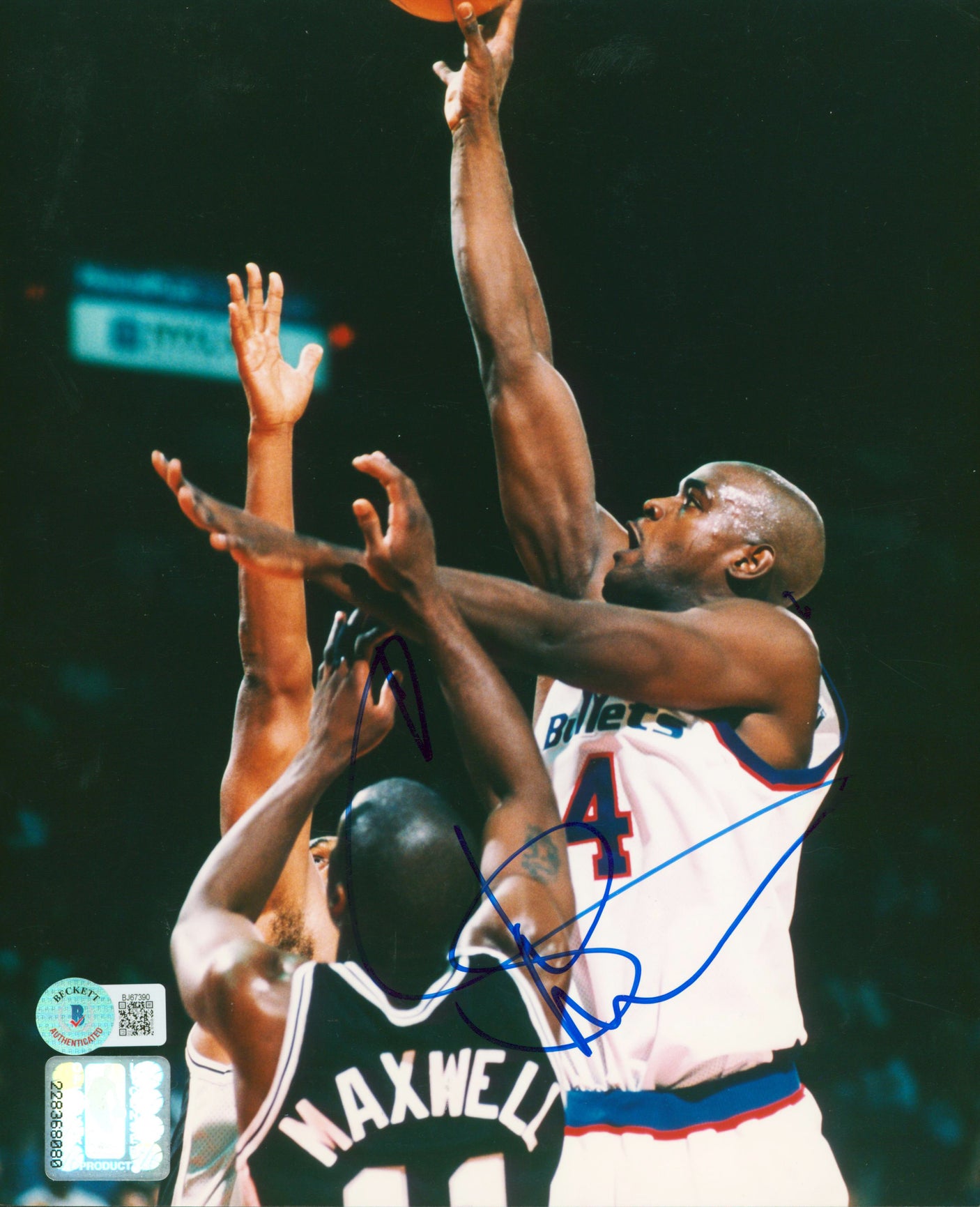 Kings Chris Webber Authentic Signed 8x10 Photo Autographed BAS #BJ67390
