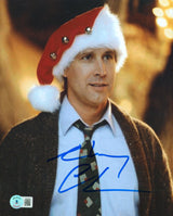 Chevy Chase Christmas Vacation Authentic Signed 8x10 Vertical Photo BAS #W426306