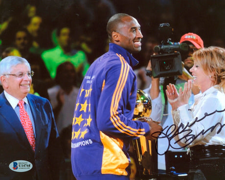 Lakers Jeanie Buss Authentic Signed 8x10 Photo Autographed BAS #U14744