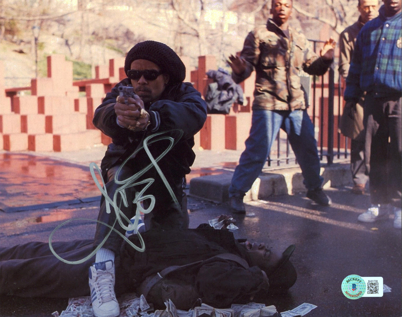 Ice-T New Jack City Authentic Signed 8x10 Photo Autographed BAS #BH01708