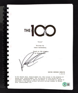 Richard Harmon The 100 Authentic Signed Movie Script Autographed BAS #BK02175