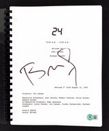 Brian Grazer 24 Authentic Signed Movie Script Autographed BAS #BK02176