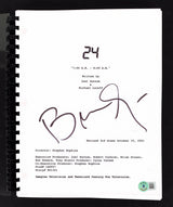 Brian Grazer 24 Authentic Signed Movie Script Autographed BAS #BK02177