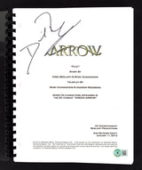 David Ramsey Arrow Authentic Signed Movie Script Autographed BAS #BK02178