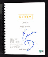 Emma Donoghue Room Authentic Signed Movie Script Autographed BAS #BK02198