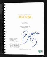 Emma Donoghue Room Authentic Signed Movie Script Autographed BAS #BK02199