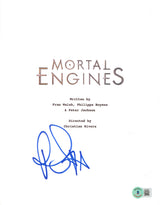 Robert Sheehan Mortal Engines Authentic Signed Script Cover BAS #BK02206