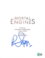 Robert Sheehan Mortal Engines Authentic Signed Script Cover BAS #BK02207