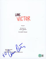 Ana Ortiz Love, Victor "XO" Authentic Signed Script Cover BAS #BK02210