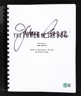 Jane Campion The Power of the Dog Authentic Signed Movie Script BAS #BK02229