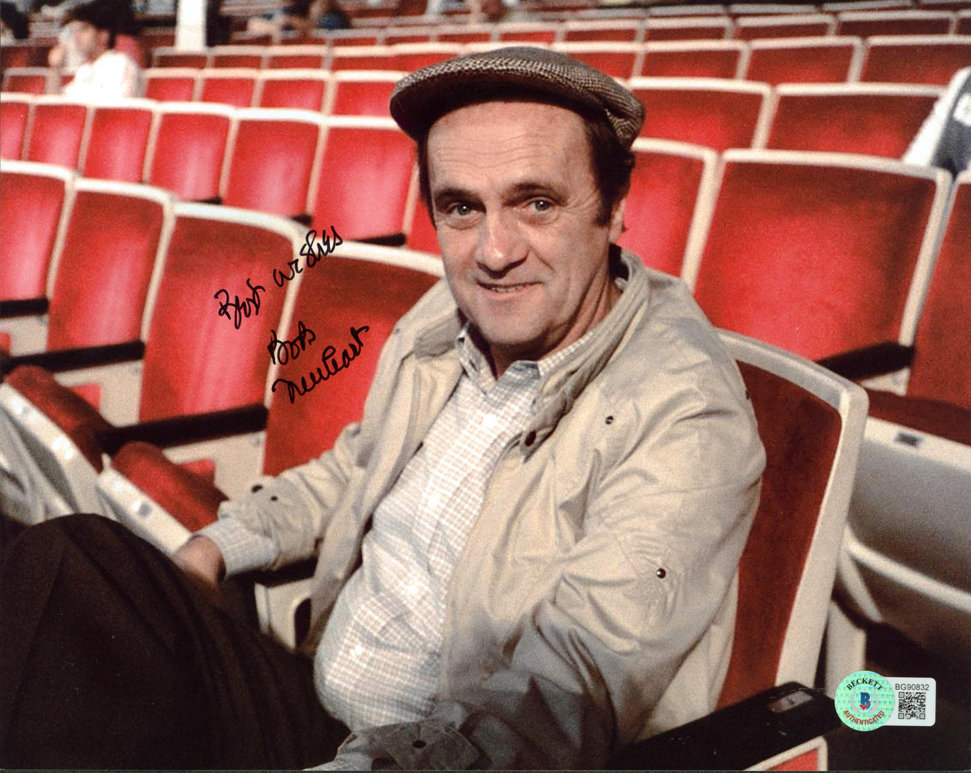 Bob Newhart The Big Bang Theory "All The Best" Signed 8x10 Photo BAS #BG90832