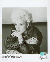 Lorrie Morgan Country Musician Authentic Signed 8x10 Photo BAS #BL81308