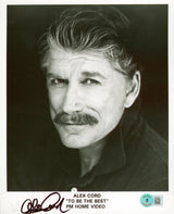 Alex Cord To Be the Best Authentic Signed 8x10 Photo Autographed BAS #BL96204