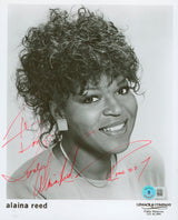 Alaina Reed Sesame Street "To Don" Authentic Signed 8x10 Photo BAS #BL96189