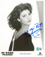 Joan Severance In Dark Places "All The Best" Signed 8x10 Photo BAS #BL96183